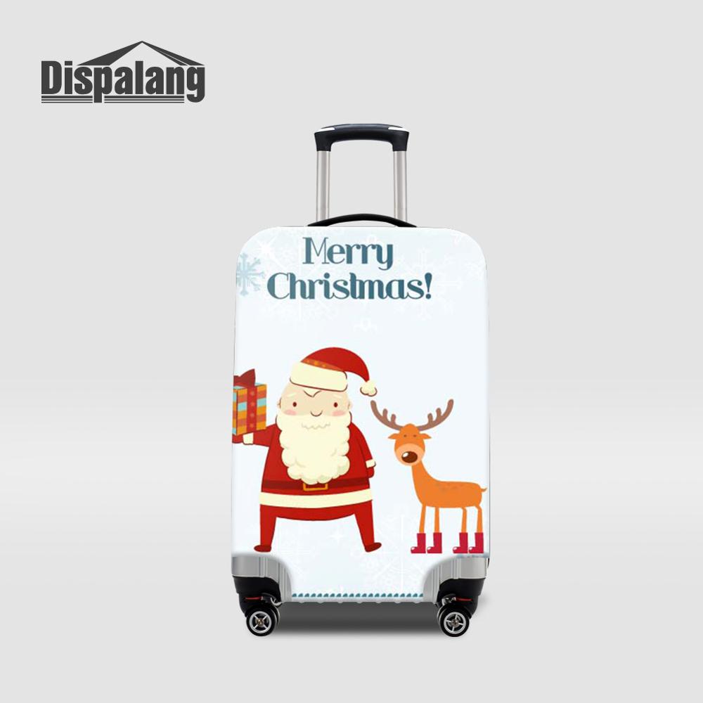 Waterproof Suitcase Cover Protector - Noel Noel Baba Bagaj Kılıfı, Seyahat