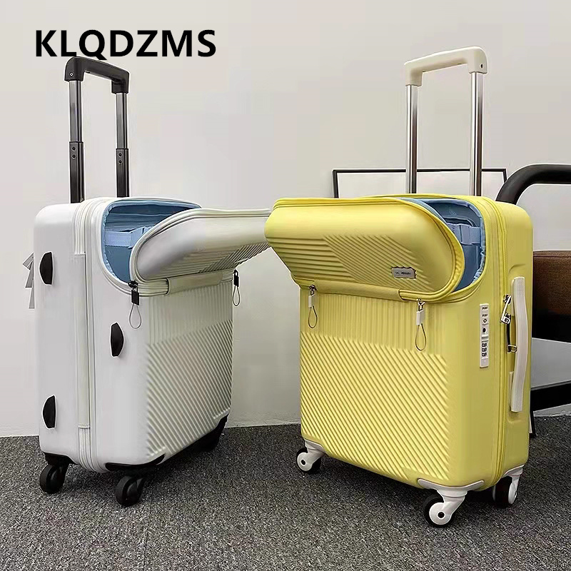 Front Opening Laptop Luggage 24 Inch - KLQDZMS 20 inç 24 inç Yüksek