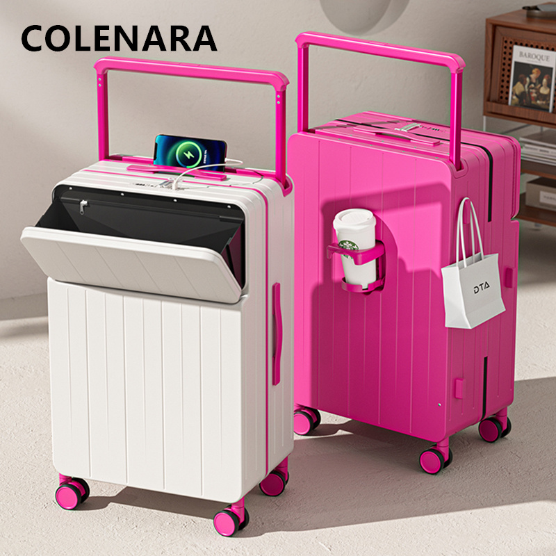 COLENARA Çok Fonksiyonlu Bavul - Front Opening Laptop Luggage 24 Inch incelemesi ve fiyatı