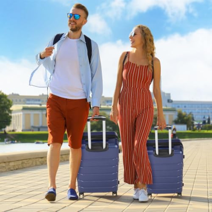 3 Parçalı Seyahat Valiz Seti:  - Expandable Hard Shell Luggage Set incelemesi ve fiyatı