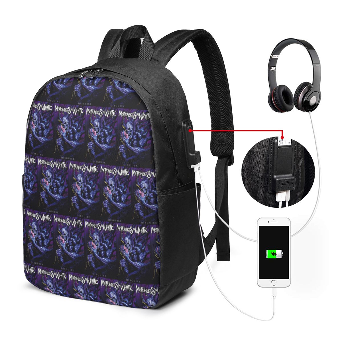 Hareketsiz Beyaz Sırt Çantası  - Backpacks incelemesi ve fiyatı