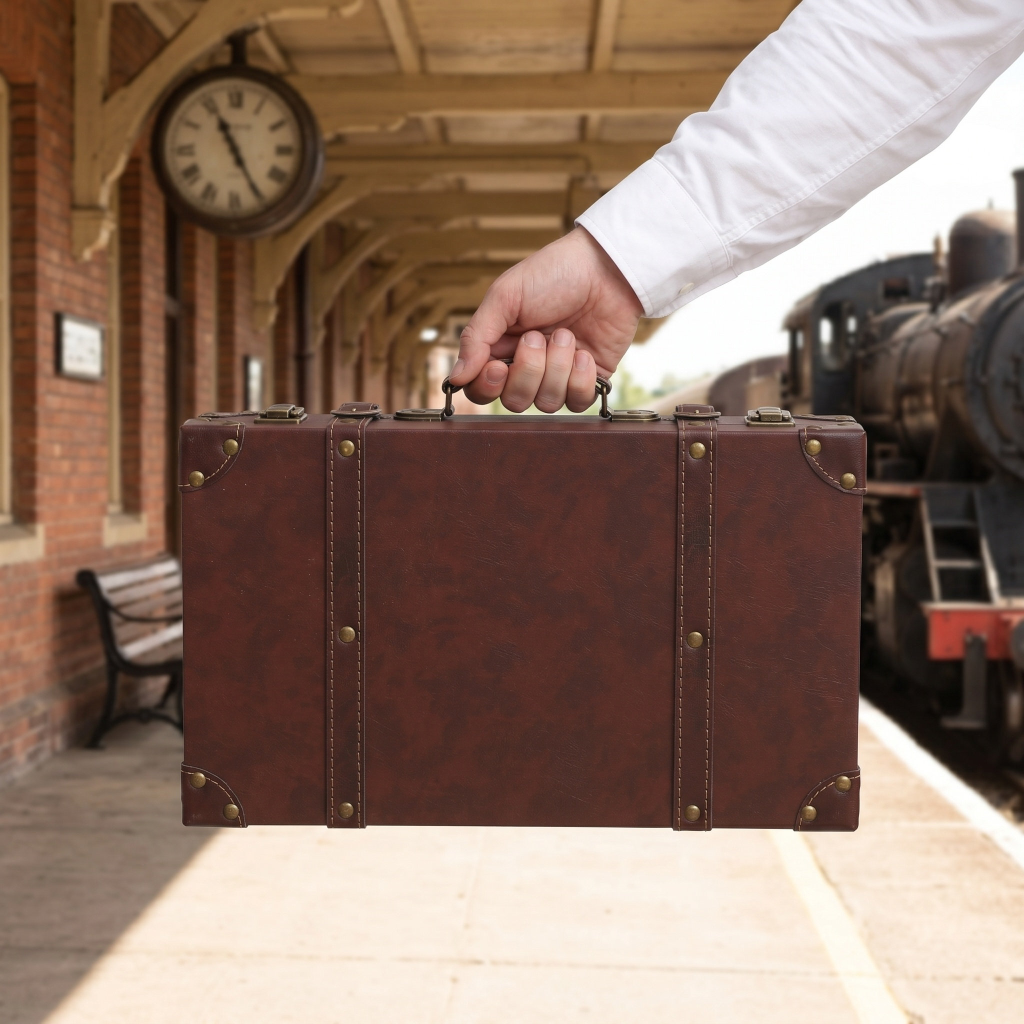 Retro Tarzı Vintage Valiz Vitr - Retro Vintage Trunk Suitcase incelemesi ve fiyatı