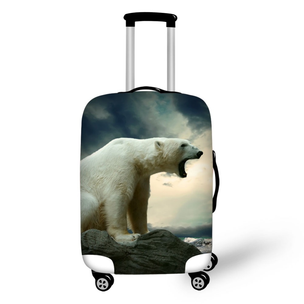 Hayvan kutup ayısı bagaj koruy - Waterproof Suitcase Cover Protector incelemesi ve fiyatı