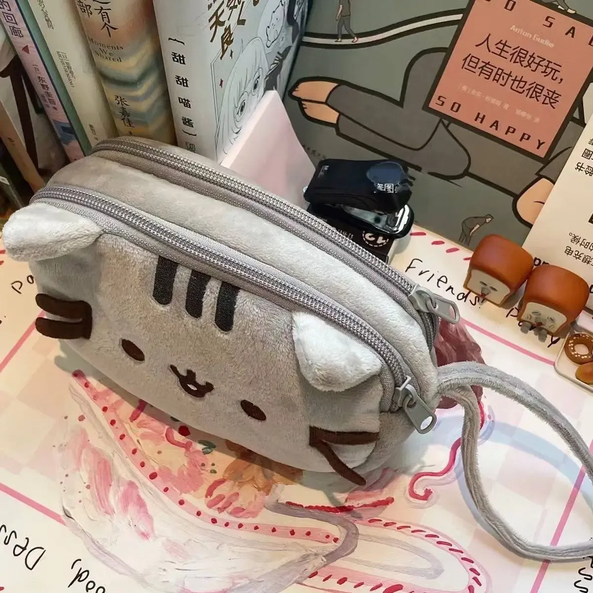 Kawaii Pusheen Şişman Kedi Kar - Cosmetic Bags incelemesi ve fiyatı