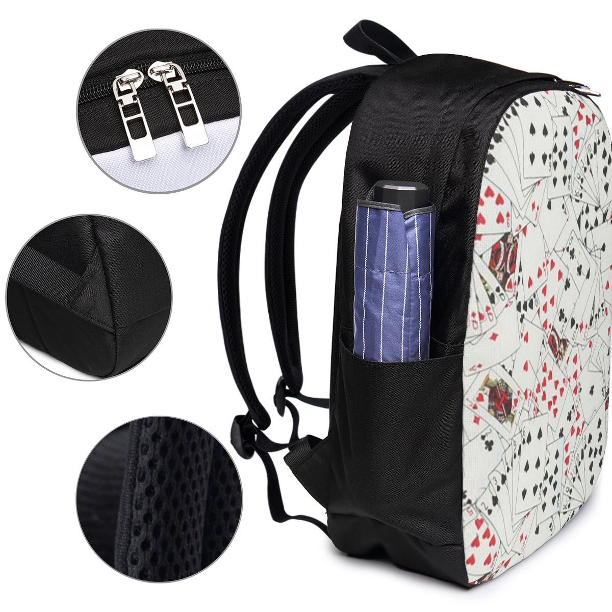 Oyun Kartları Poker Baskı Sırt - Backpacks incelemesi ve fiyatı