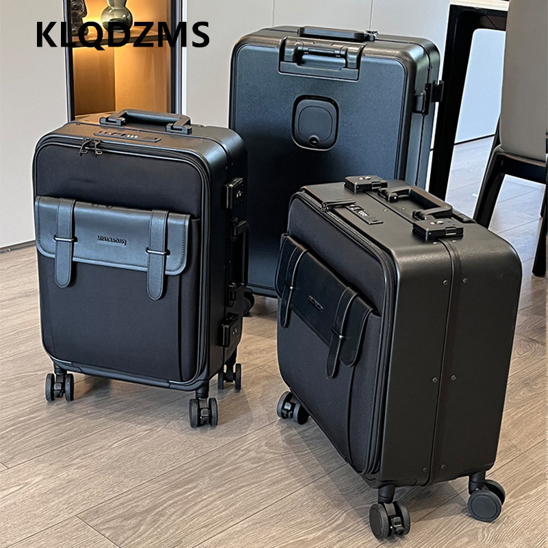 KLQDZMS Oxford Kumaş Bavul Ön  - Spinner Wheel Rolling Suitcase 20 Inch incelemesi ve fiyatı