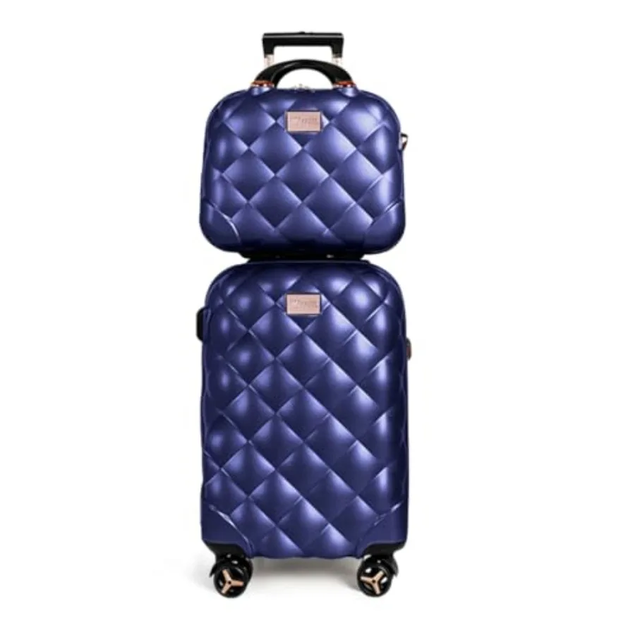 2 Parçalı Set, 14/20 inç Seyah - Expandable Hard Shell Luggage Set incelemesi ve fiyatı