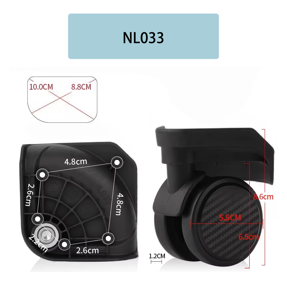 Baixiang NL033 Döner Tekerlek  - Silent Replacement Luggage Wheels incelemesi ve fiyatı