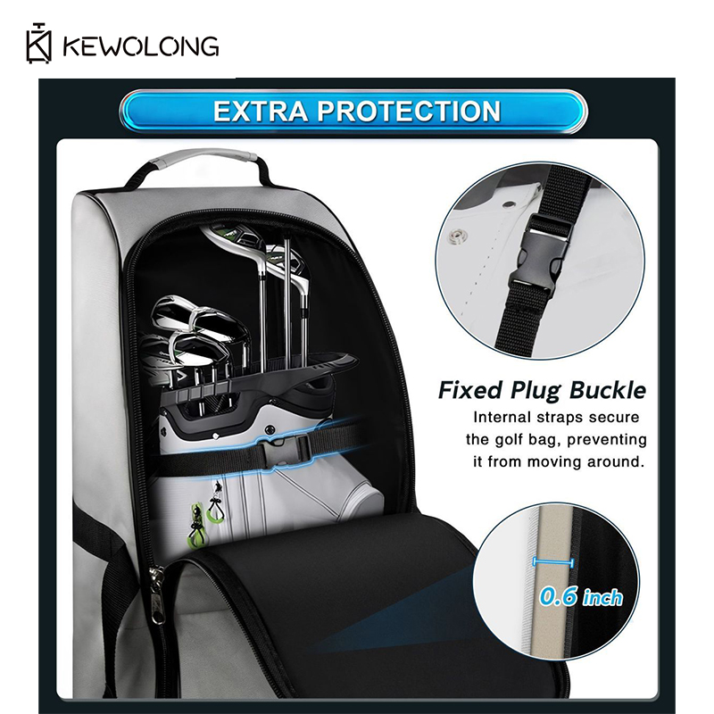 Yeni Golf Seyahat Çantası, Büy - Foldable Rolling Luggage Bag incelemesi ve fiyatı