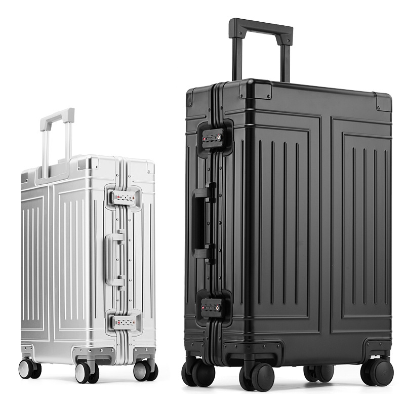 20/24/26/28 inç alüminyum bavu - Spinner Wheel Rolling Suitcase 20 Inch incelemesi ve fiyatı