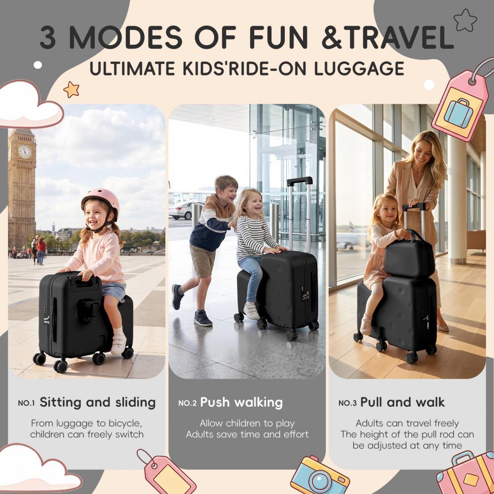 Eğlenceli Scooter 20 İnç Çocuk - Kids Ride On Suitcase Scooter incelemesi ve fiyatı
