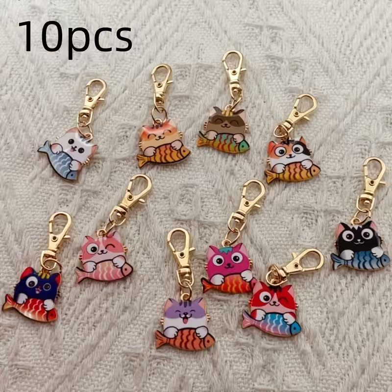 10 adet alaşımlı baskılı kedi  - Wallets incelemesi ve fiyatı